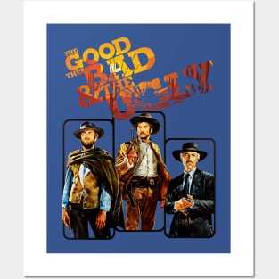 The Good The Bad and The Ugly Vintage Style Posters and Art